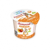 Peach Cottage Cheese Paste 3.9% fat