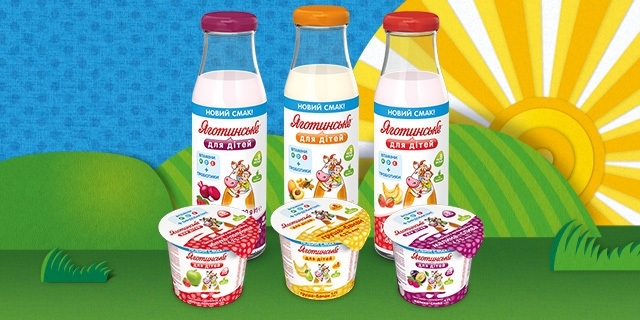 New products under the brand Yagotynske for Children: three new flavors of Yogurt and Cottage cheese pastes