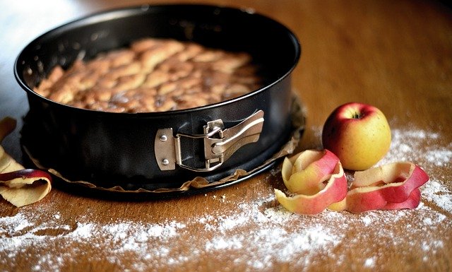 Традиционный американский яблочный пирог 
