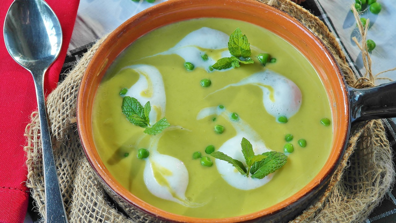 Сырный крем‑суп из брокколи 