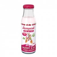 Raspberry and Eglantine Yogurt 2,5% fat