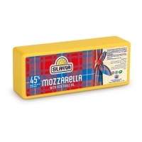 Mozzarella with vegetable oil, 45% fat