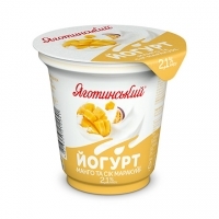 Йогурт «Манго-маракуйя» 2,1% жира