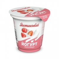 Йогурт «Клубника» 2,1% жира