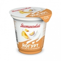 Йогурт «Персик и сок маракуйи» 2,1% жира