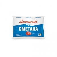 Сметана 15% жиру