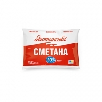 Сметана 20% жиру