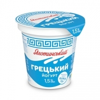 Йогурт «Грецький», 1,5% жиру