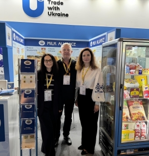 «Молочний альянс» представляє Україну на найбільшій світовій виставці Gulfood 2026 у Дубаї