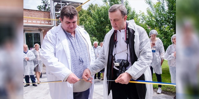 Pyriatyn Cheese Plant opened a modernized production facility for dry milk products manufacturing