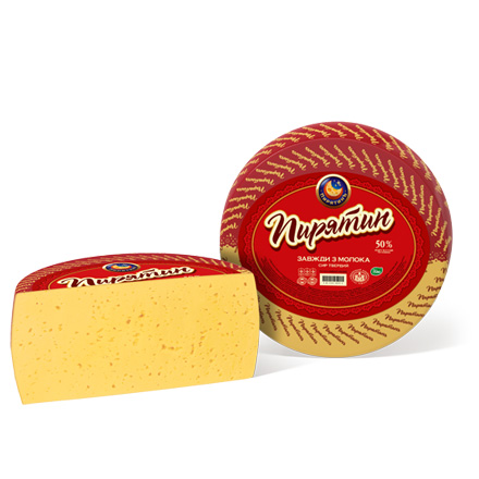 Сыр «Пирятин» 50% жира